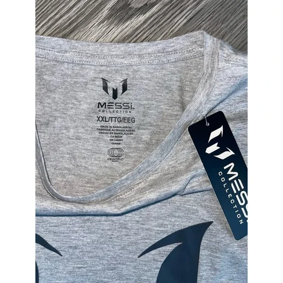 MESSI Collection Lionel Messi Men's Size XXL White Hoodie And T-Shirt Bundle NWT